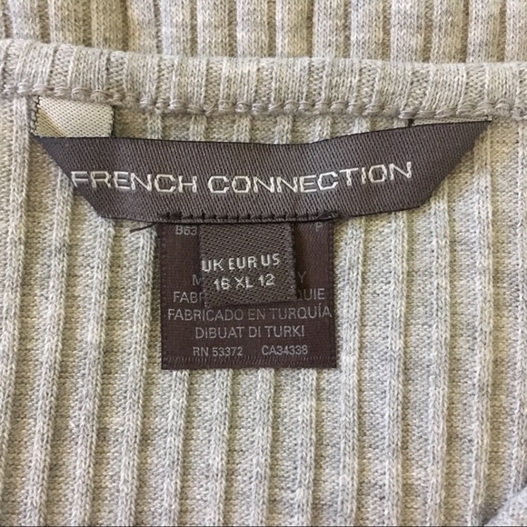 NWT French Connection ribbed tank dress - Picture 6 of 8
